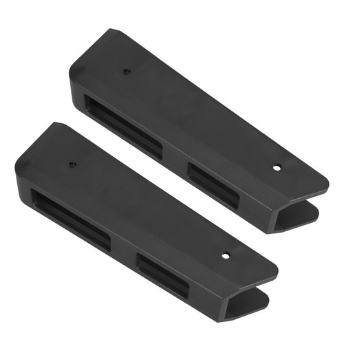 Black plastic adhesive - plastic, scale
