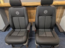 VW Transporter T5 T6 Front Captain Seats Single Driver & Passenger