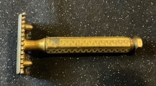 Vintage Gillette 3-Piece Brass