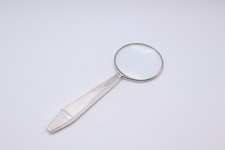 Antique Sterling Silver Handled Magnifying Glass Hallmarked Birmingham 1924