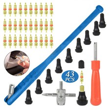 43pcs Car Tyre Valve Stem