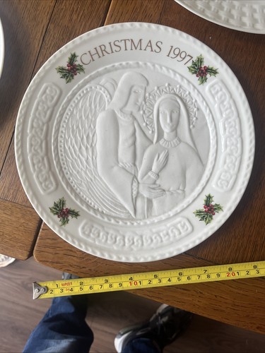 Belleek christmas plate - christmas,