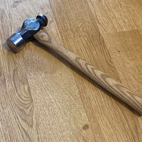 Engineers ball peen hammer - peen,