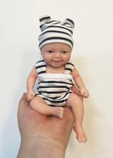 7” Silicone Baby Boy Dolls -