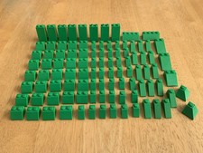 Lego 100X Green Slope Bricks