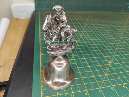 Vintage brass dick turpin bell - vintage,