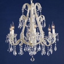 Marie Therese 3 Arm Chandelier Brand New Still In Original Box