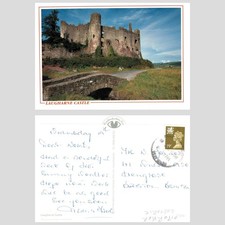 Postcard - Laugharne Castle