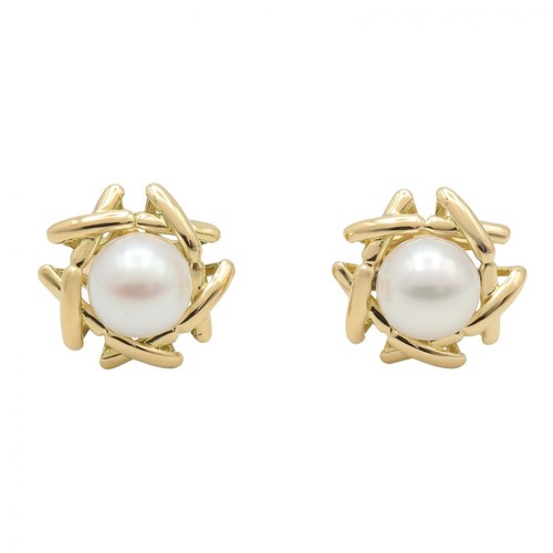 Tiffany pearl pierced - tiffany＆co,