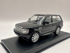 Edison Giocattoli Range Rover Sport Black Diecast Model Circa 2005-12 1:43
