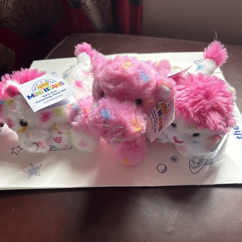 Bnwt build bear mini beans - bear,