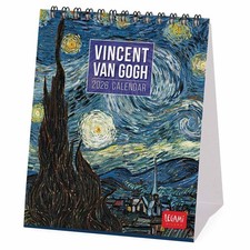 Van Gogh Easel Desk Calendar