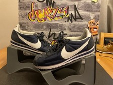 Nike Cortez Men’s UK 8 Navy Blue Classic Gym Trainers Mesh (see description)