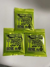 3 Sets Ernie Ball 2221 Electric Guitar Strings 10-46 Regular Slinky