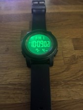 Mens Black Sports Digital Watch