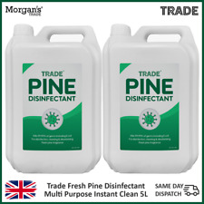Trade Pine Disinfectant Surface Cleaner Liquid Multi-Surface Deodoriser 5L x2