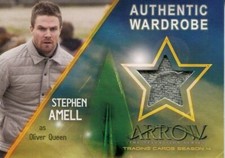 Arrow Season 4 Wardrobe Card