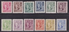 China Stamp 1948 3rd Shanghai Da Dong Print Sun Yat-sen set of 12, MNH, VF