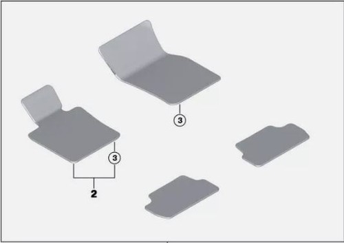 Genuine mini front rear - genuine,