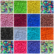 Pony Beads 9x6mm x 100 Beads
