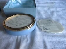 Vintage Framecraft Blue  Oval Ceramic Trinket Box - Boxed