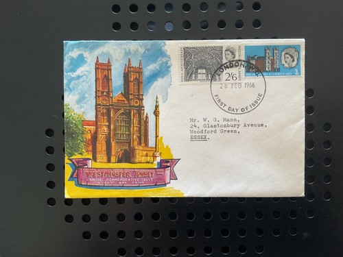 Fdc 1966 westminster - gb, abbey