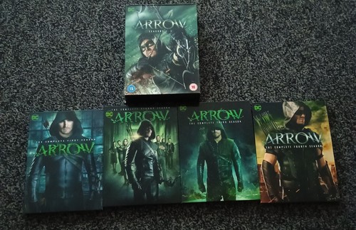Arrow seasons dvd from - arrow:, 1-4