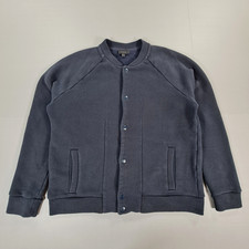COS Mens Cardigan Navy Blue