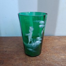 Mary Gregory style Green