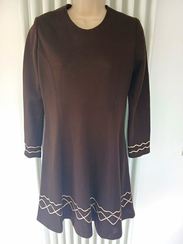 Vintage 1960s brown - vintage, mod