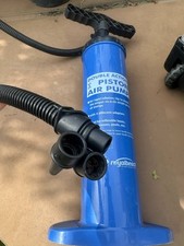 Double Action Piston Air Pump Heavy Duty Hand Pump Vgc