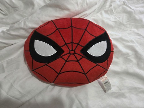 Spiderman face red embroidered - red,