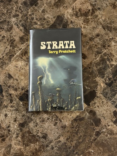 Signed terry pratchett - terry, strata