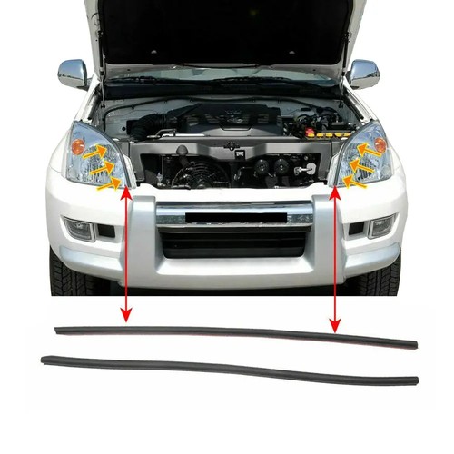 2pcs headlight rubber lining - rubber,