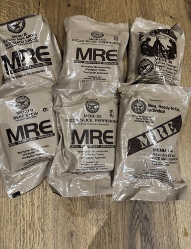 Packs military mre - 6,