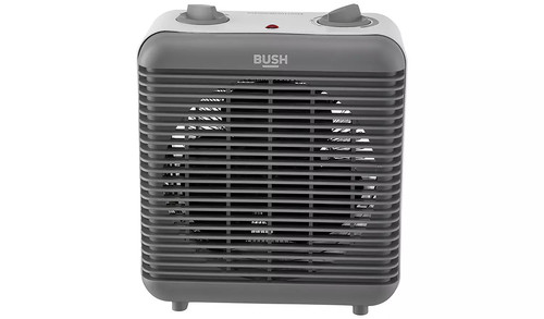 Bush 2kw upright fan heater - bush,
