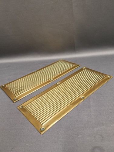 Stunning brass reeded door - 2,
