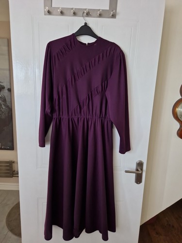 Vintage cadbury purple - vintage, dress