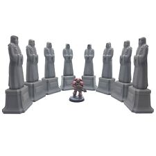 Gothic Monk Statue Grimdark