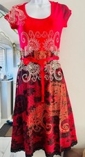 Desigual womens graphic maxi - desigual,