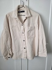 Zara women's corduroy trucker