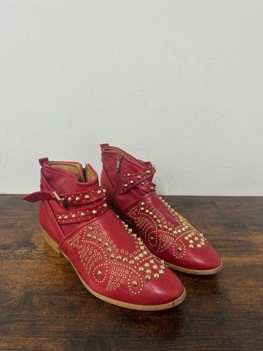 Zara woman studded boots - zara,