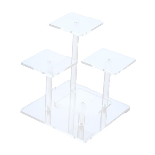 Square acrylic cupcake display - cupcake,