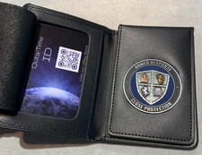 Commemorative Leather Wallet & Insignia Kent Police Armed Response Close Protect