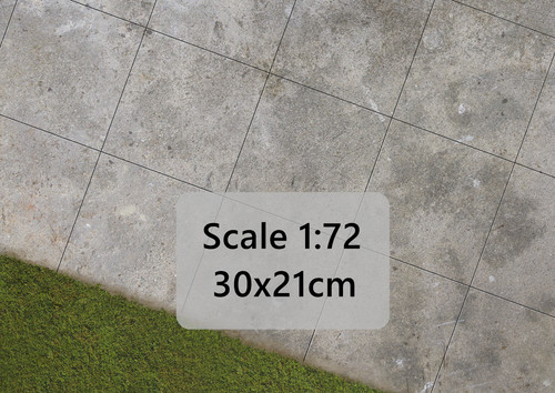 Concrete airfield display - 1:72,