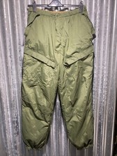 British Military Softie Reversible Thermal Trousers Olive/sand Size M