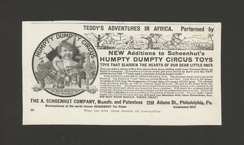 1909 humpty dumpty circus - 1909,