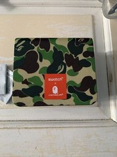 A BATHING APE Watch SWATCH x BAPE Big Bold The World