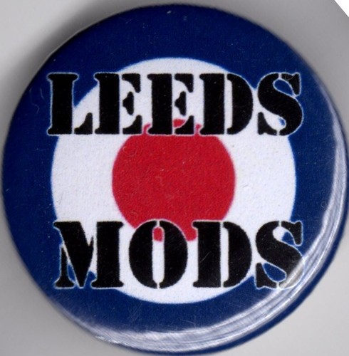 Leeds mods pin - pin, badge