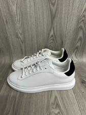 Men’s Jack Wills White Leather Platform Trainers Size UK 11 Brand New 